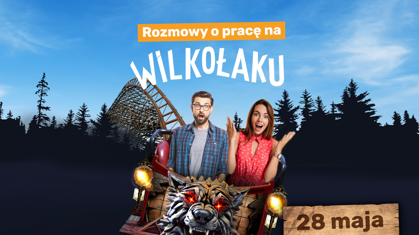 Majaland – tematyczny Park w Kownatach organizuje  „JobCoaster Rekrutacja” na kolejce górskiej