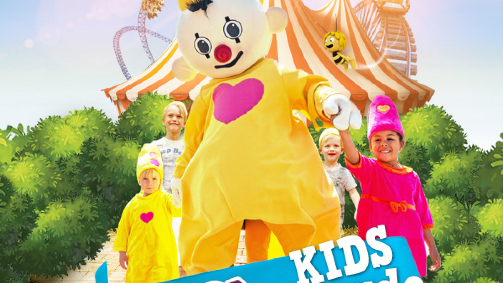 WANDEL JIJ MEE? OPEN SAMEN MET BUMBA ‘CIRCUS BUMBA’ TIJDENS DE BUMBA KIDS PARADE!