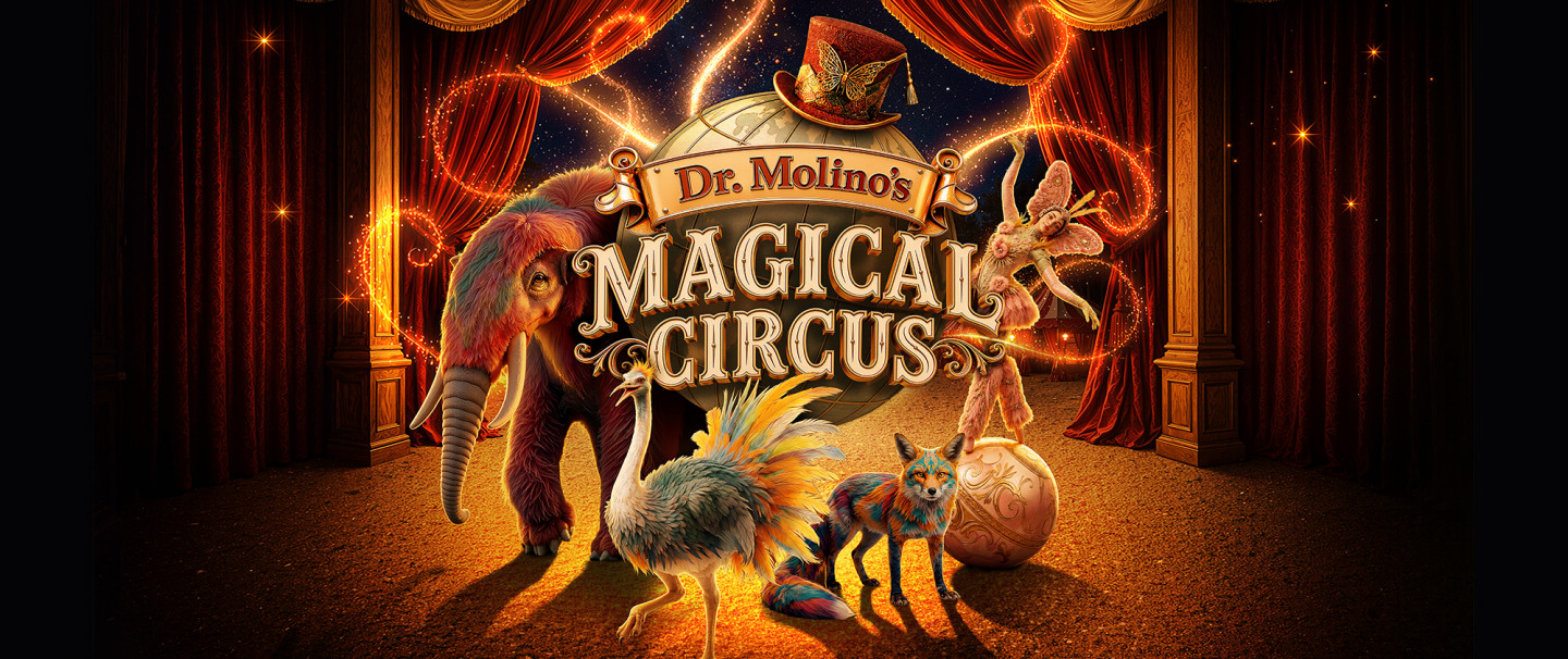 Studio 100 presents its brand-new family show Dr. Molino’s Magical Circus