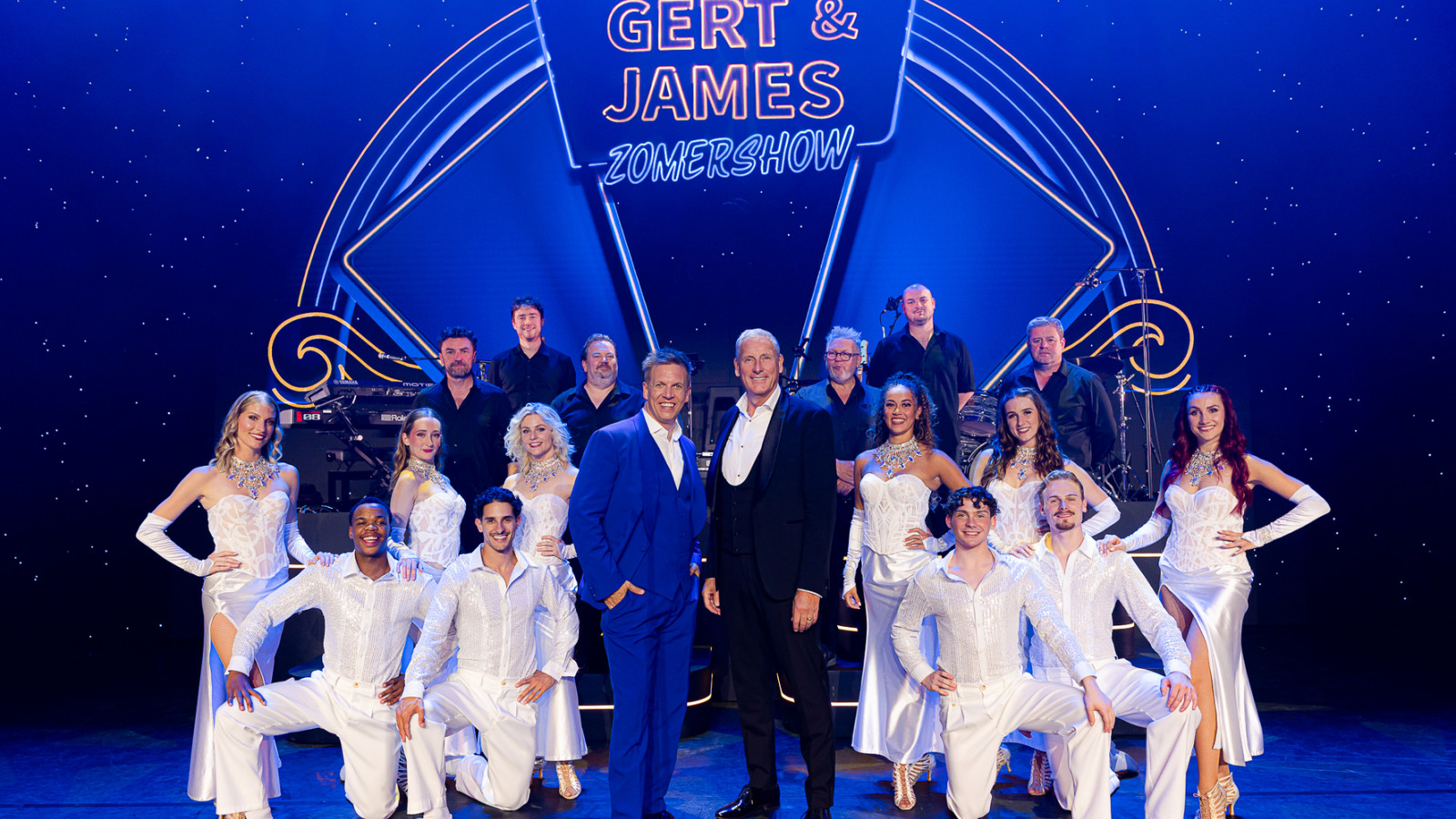 Uitbundige première voor de  Gert & James Zomershow: Op Vakantie