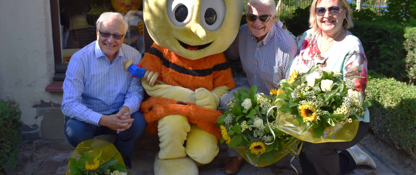 Famille Florizoone honorée pendant les Meli Park Revival Weekends à Plopsaland La Panne