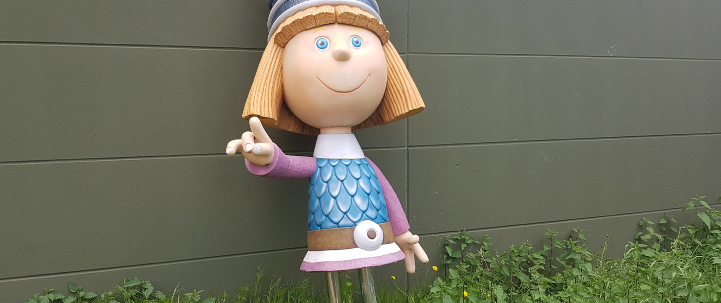 „Wickie“-Figur von Haßlocher Kreisel für mehrere Stunden verschwunden